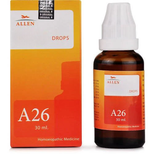 Allen Homeopathy A26 Drops