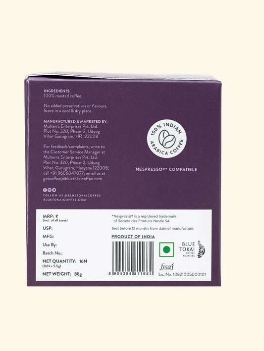 Blue Tokai Silver Oak Blend Coffee Capsules - Grab2buy