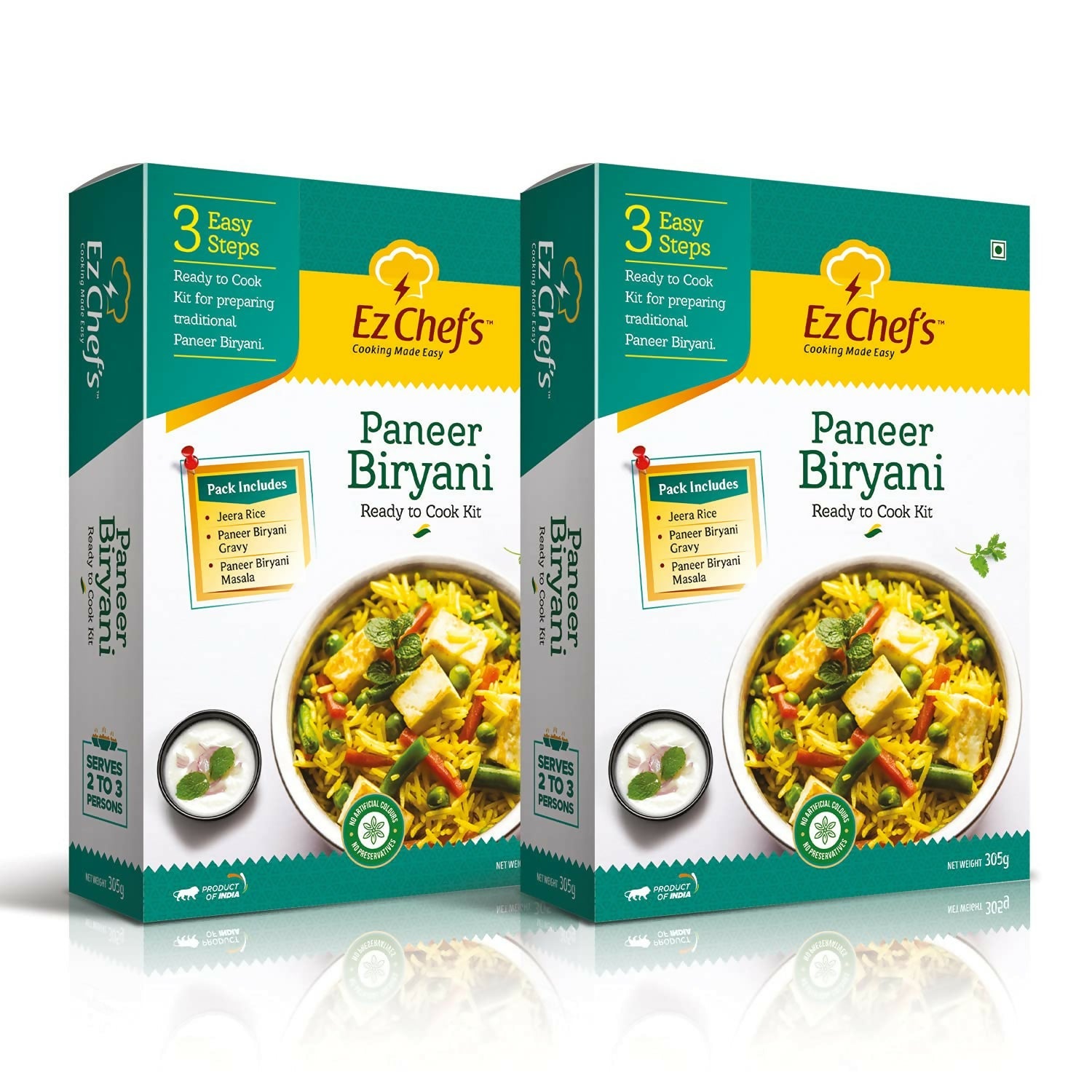 Ez Chef's Paneer Biryani Kit - Grab2buy