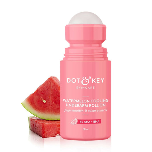 Dot & Key Watermelon Underarm Roll On Deodorant With 4% AHA + BHA Grab2Buy Dot & Key Grab2Buy