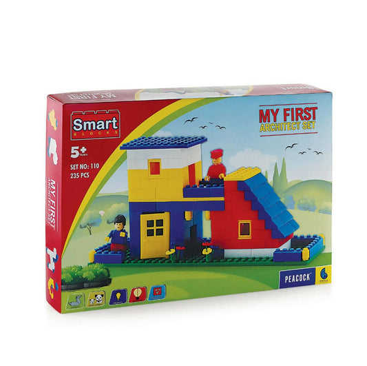 Peacock My First Architect Set Building Block Set For Kids - Grab2buy