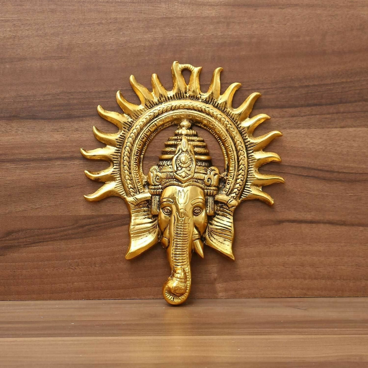 Smizzy Metal Ganesha Idol - Grab2buy