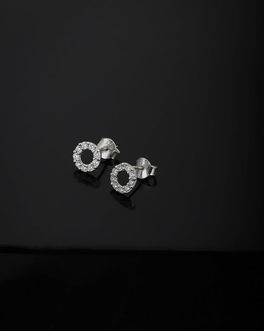 Set Of 2 Gold-Polished With Enamel & Cz Stud Earring For Girls - Wahe Jewels Noz2Toz