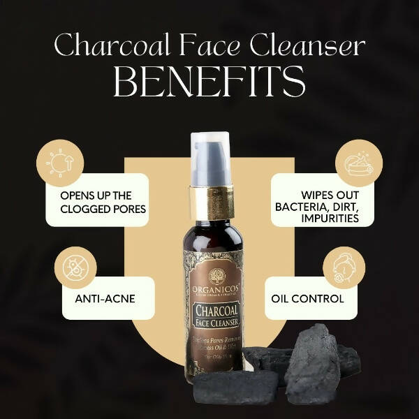 Organicos Charcoal Face Cleanser - Grab2buy