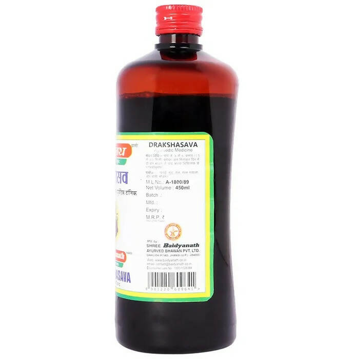 Baidyanath Jhansi Drakshasava Tonic - Grab2buy