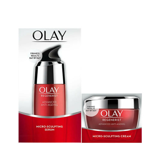 Olay Regenerist Micro-Sculpting Day Cream With Regenerist Serum Combo Grab2Buy Olay Grab2Buy