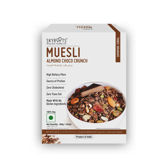 Skyroots Almond Choco Crunch Muesli - Grab2buy