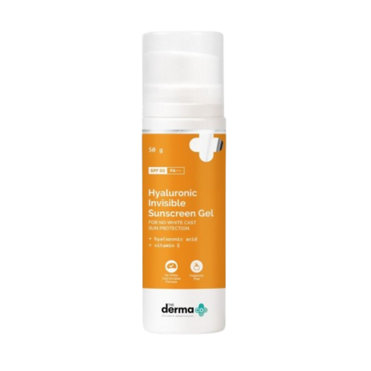 The Derma Co Hyaluronic Invisible Sunscreen Gel with Hyaluronic Acid & Vitamin E Grab2Buy The Derma Co Grab2Buy