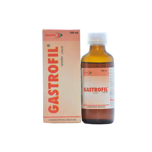 Fourrts Homeopathy Gastrofil Syrup – Homeopathic Gas, Acidity & Digestive Wellness Tonic