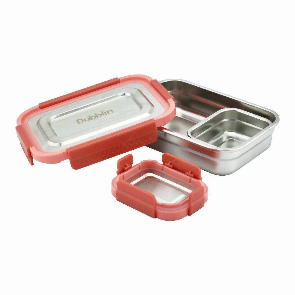 Dubblin Dineout Junior Stainless Steel Lunch Box - Grab2buy