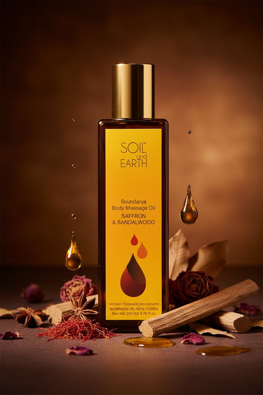 Sandalwood Saffron Oil