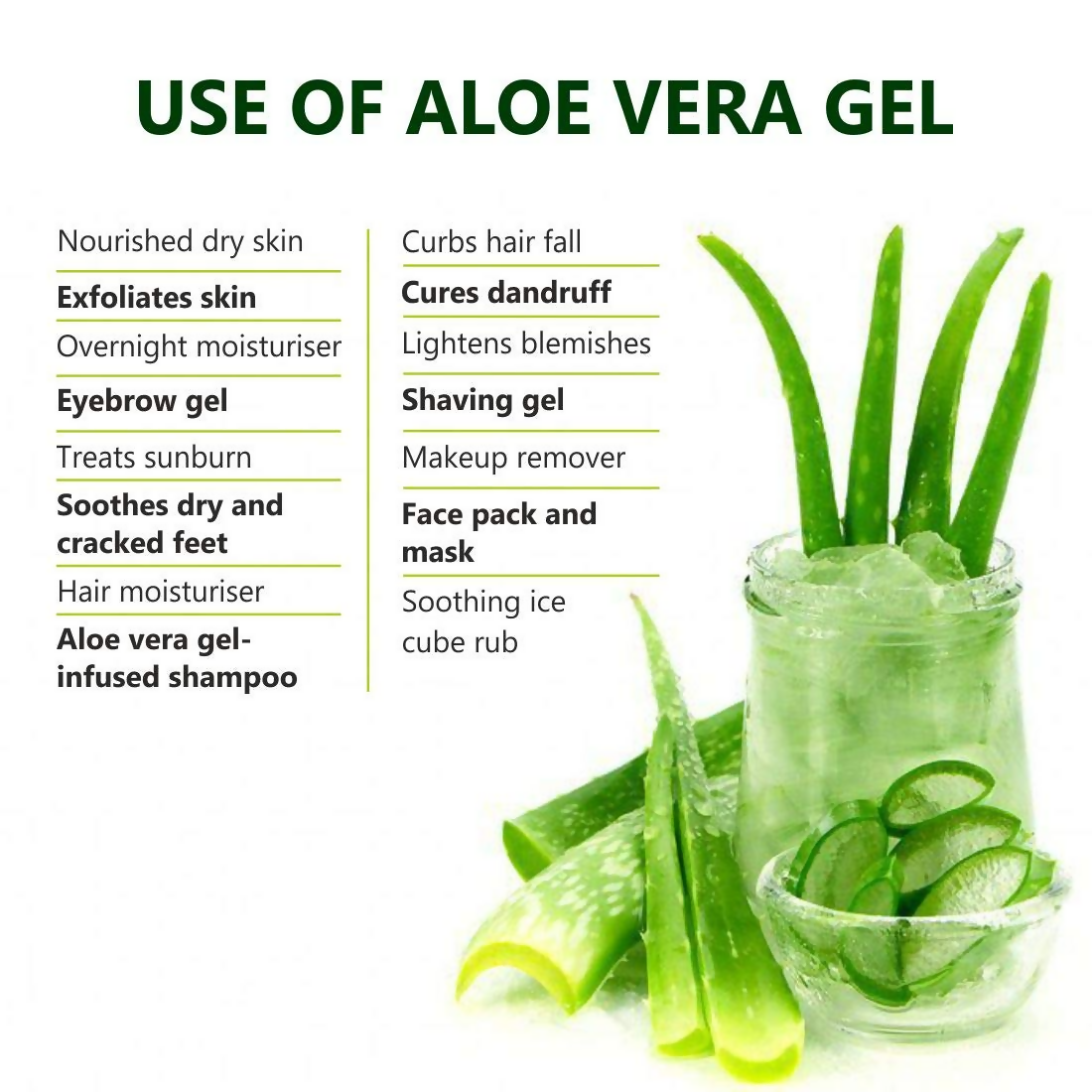 LA Organo Aloe Vera Gel for Face & Hair Moisturization and Papaya Skin Whitening Cream Combo - Grab2buy
