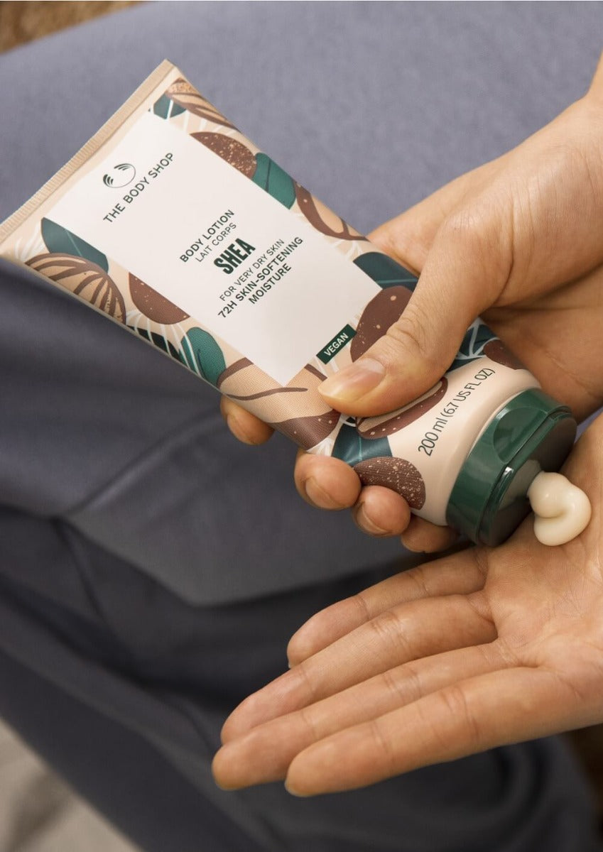 The Body Shop Shea Nourishing Body Lotion - Distacart