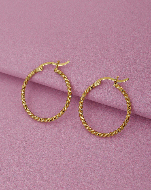 Rose Gold-Polished Cz Fancy Drop Earring - Wahe Jewels | Grab2Buy