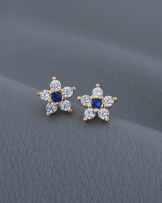 Silver - Toned Butterfly Shaped Studs Earrings - Wahe Jewels | Grab2Buy