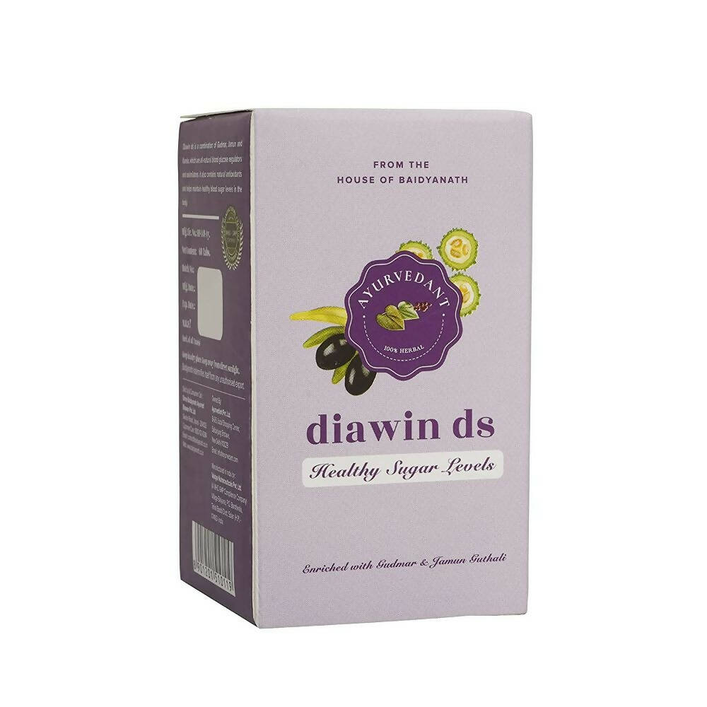 Baidyanath Jhansi Ayurvedant Diawin Ds Tablets - Grab2buy