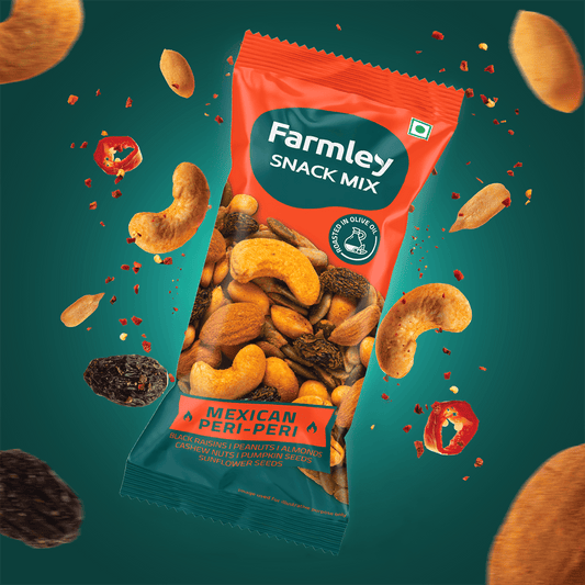 Farmley Mexican Peri Peri Snack Mix - Pack of 16