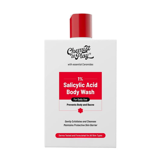 Chemist At Play Acne Control Body Wash for Body Acne, Bumpy Skin & Deep Cleanses Skin