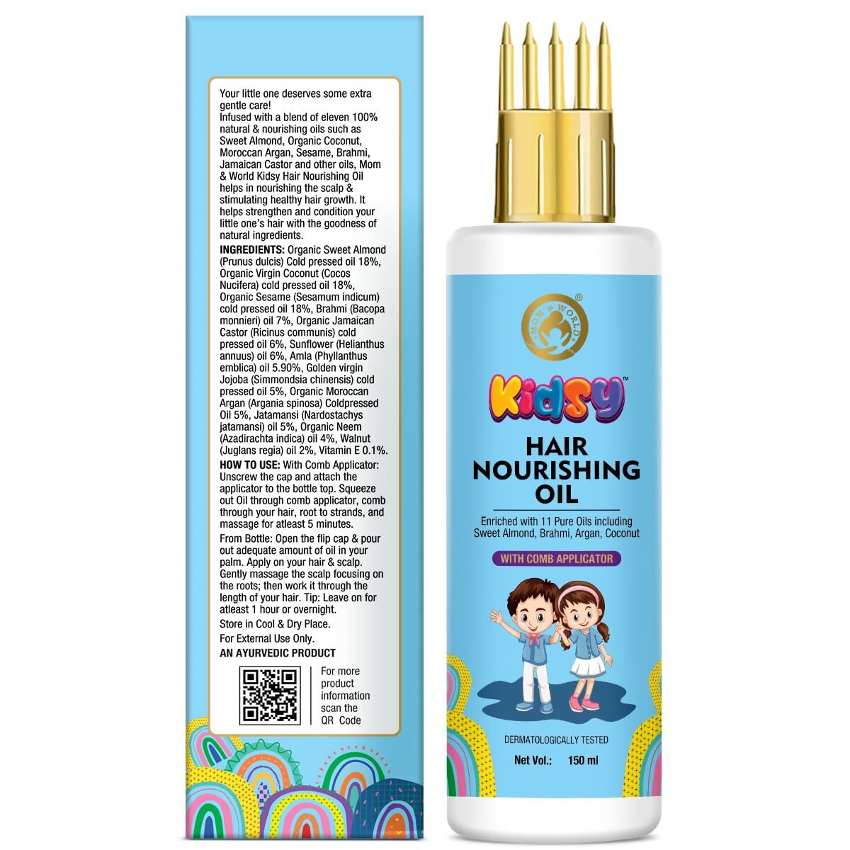 Mom & World Kidsy Hair Nourishing Oil - Grab2buy