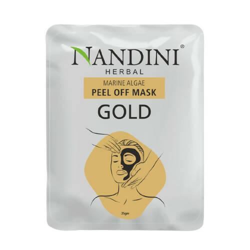Nandini Herbal Marine Algae Peel Off Mask Gold