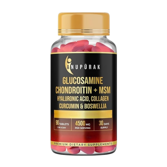 Anupurak Glucosamine Chondroitin MSM Tablets | 4500mg