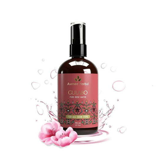 Avimee Herbal Gulabo Pure Rose Water Cleansing & Toning - Limited Time Offer