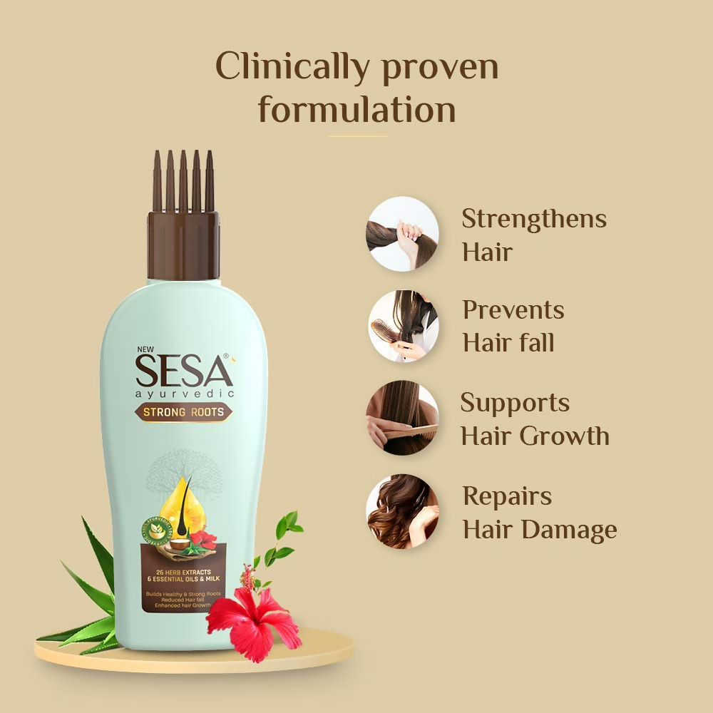 Sesa Ayurvedic Strong Roots Hair Oil - Grab2buy