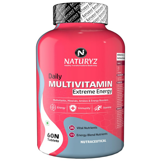 Naturyz Daily Multivitamin Tablets – Wellness Supplement for Active Lifestyles | Grab2Buy