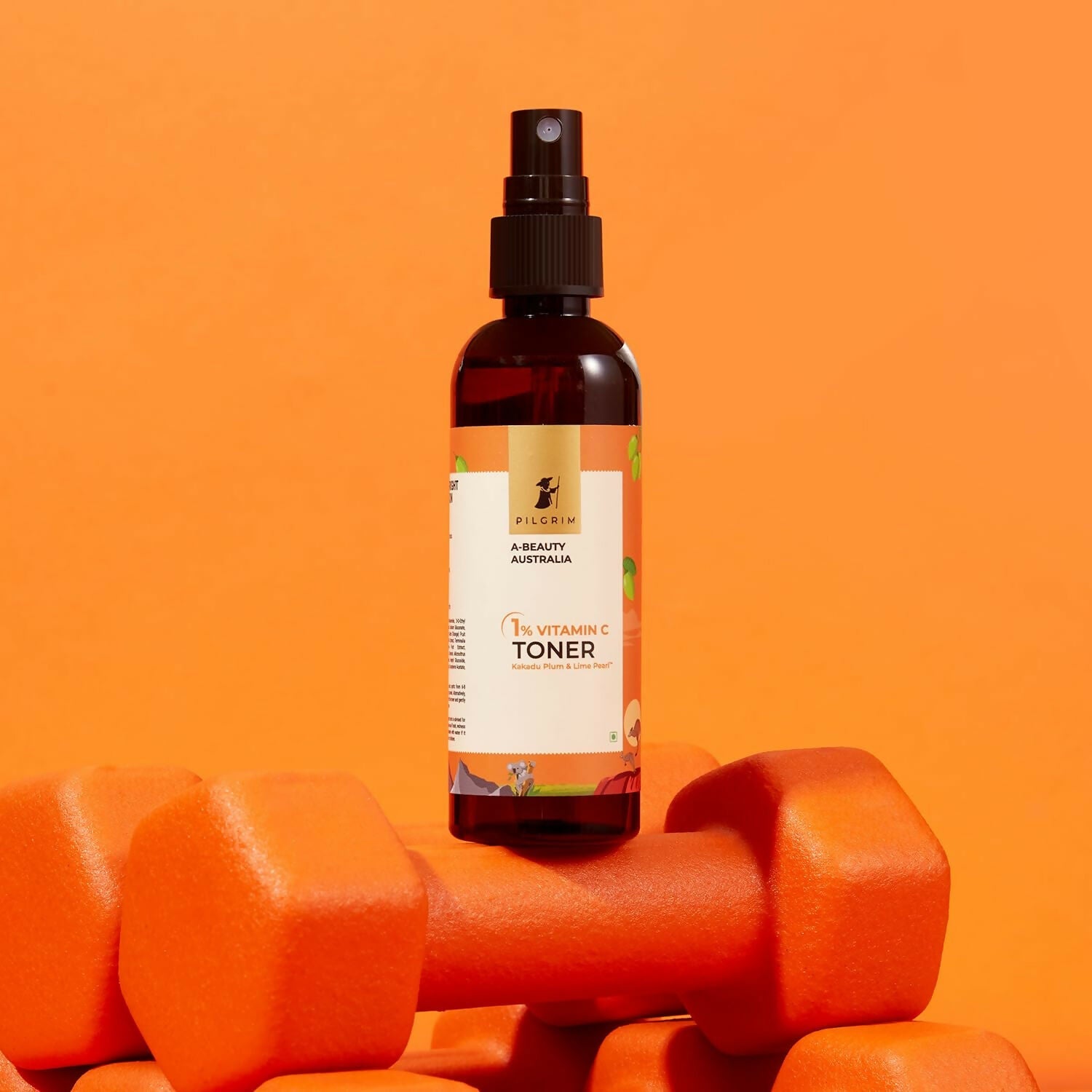 Pilgrim Australian 1% Vitamin C Toner with Kakadu Plum & Lime Pearl For Glowing Skin, Open Pores Tightening & Refining - Grab2buy