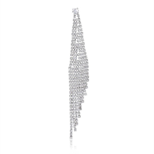 Trendoo Jewelry Silver Diamonds Drops