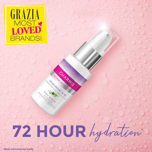 Charmis Super Hydrating Face Serum For 72h Hydration With Hyaluronic Acid Grab2Buy Charmis Grab2Buy