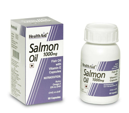 HealthAid Salmon Oil 1000 mg Capsules - Grab2buy
