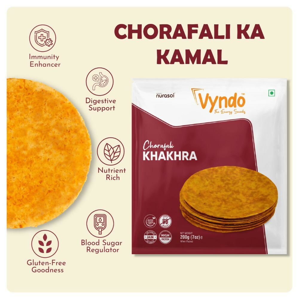 Vyndo Chorafali Khakhra - Grab2buy