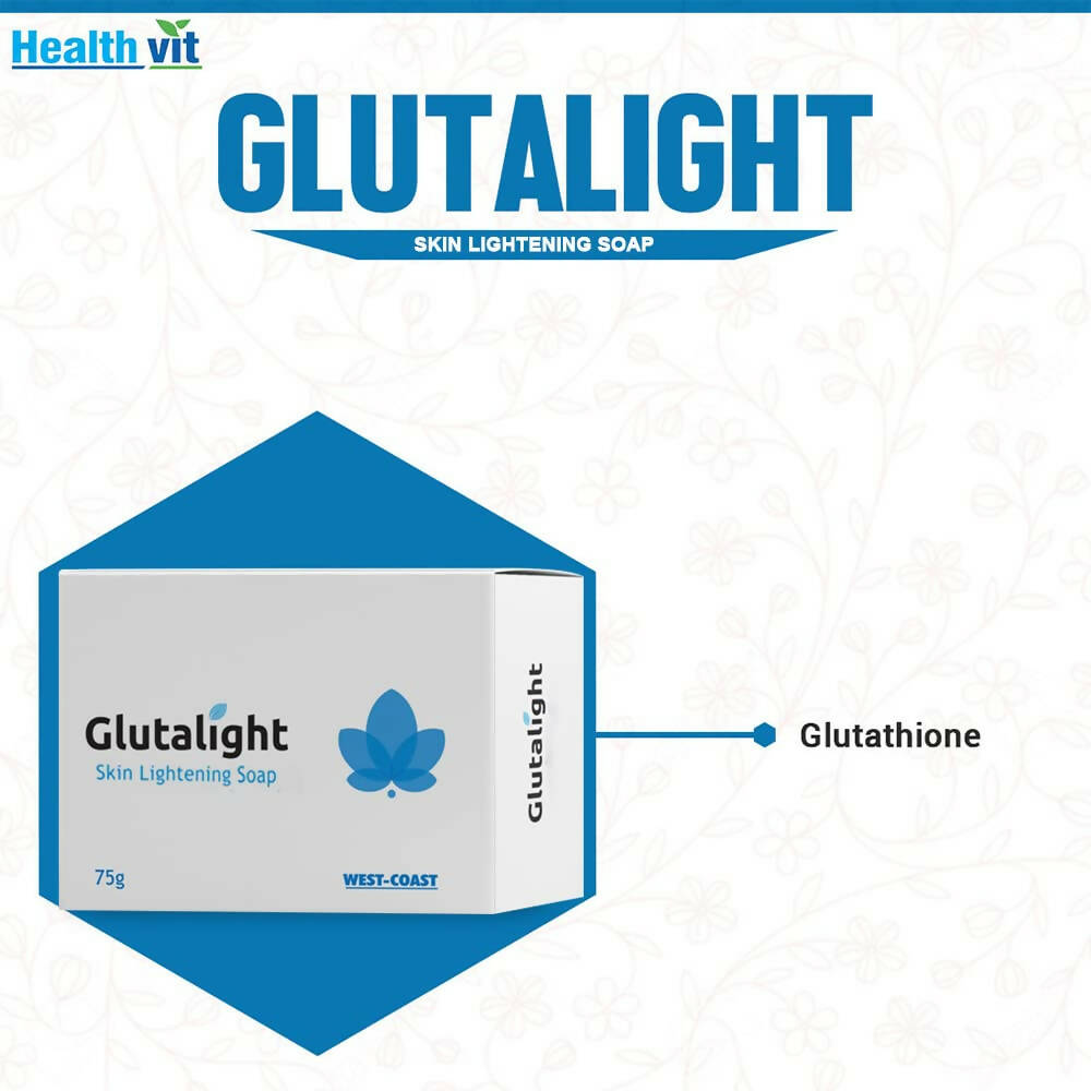 Healthvit Glutalight Skin Lightening Soap - Grab2buy