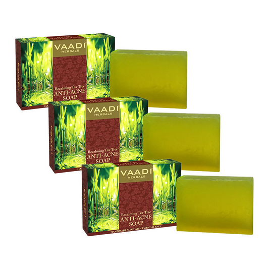Vaadi Herbals Anti-Acne Soap With Becalming & Tea Tree Oil Grab2Buy Vaadi Herbals Grab2Buy