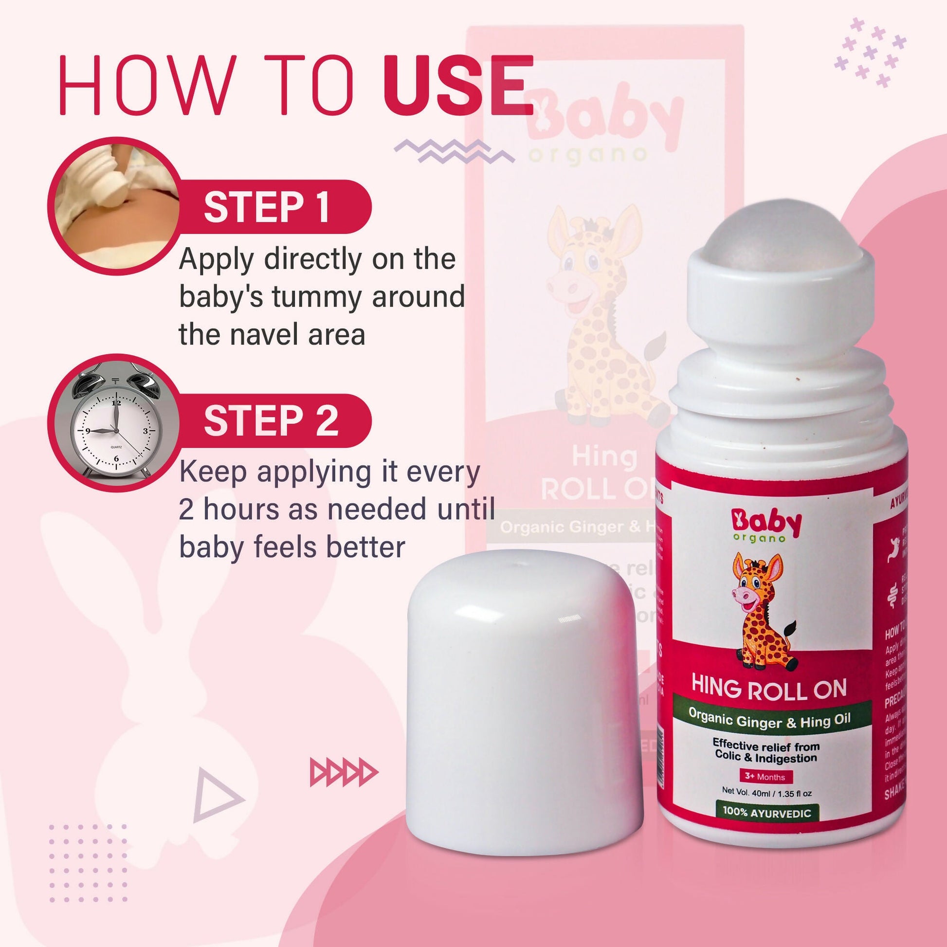 Babyorgano Hing Roll On - Grab2buy
