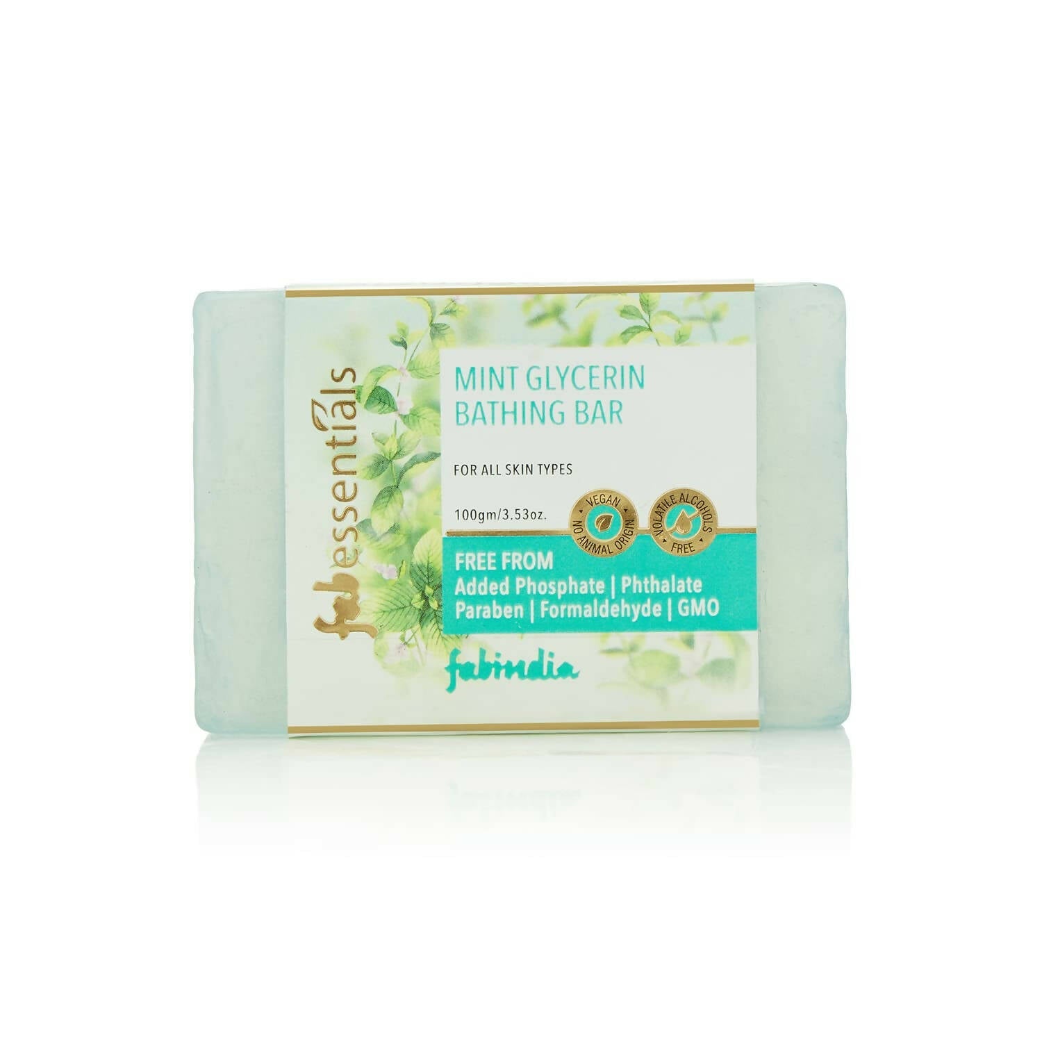 Fabessentials Assorted Glycerin Bathing Bars Combo - Wild Rose, Mint & Lemongrass - Grab2buy