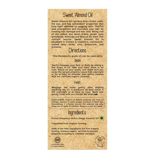 Herbal Me Cold Pressed Sweet Almond Oil Grab2Buy Herbal Me Grab2Buy