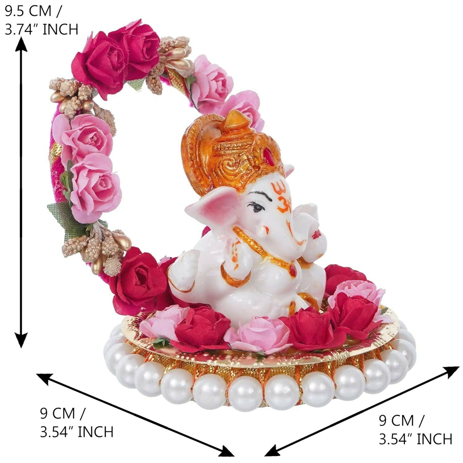 eCraftIndia Lord Ganesha Idol - Grab2buy