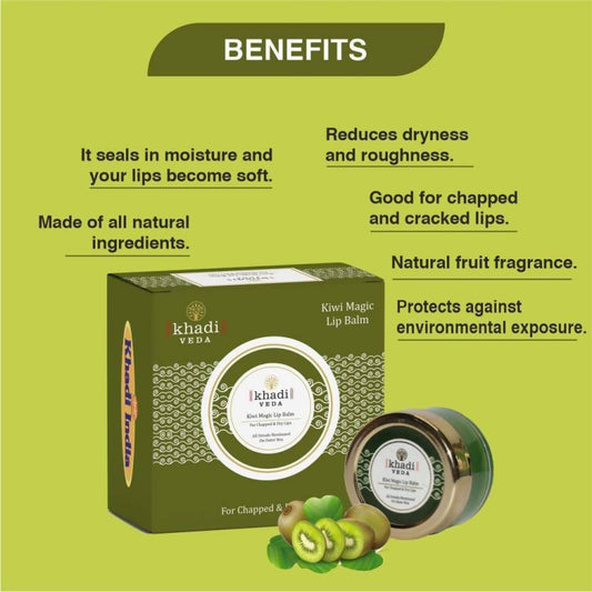Khadi Veda Kiwi Magic Lip Balm Grab2Buy Khadi Veda Grab2Buy