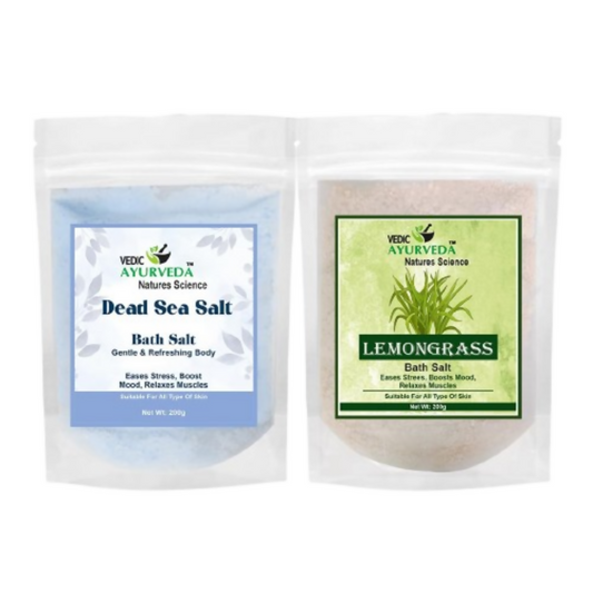VedicAyurveda Dead Sea Salt and Lemongrass Bath Salt Grab2Buy VedicAyurveda Grab2Buy