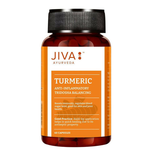 Jiva Ayurveda Turmeric Capsules - Grab2buy