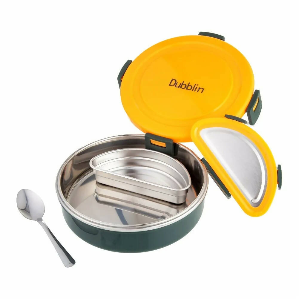 Dubblin Mint Stainless Steel Lunch Box - Grab2buy