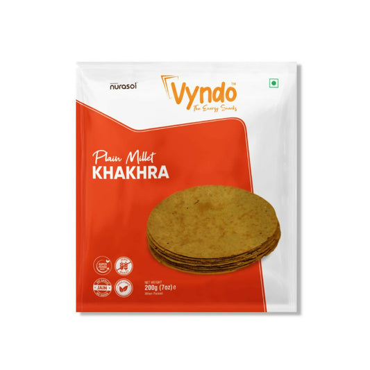 Vyndo Plain Millet Khakhra - Grab2buy
