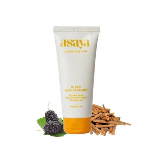 Asaya Detan Face Cleanser With Glycolic Acid, Berry Extract & Manjistha For Men & Women Grab2Buy Asaya Grab2Buy