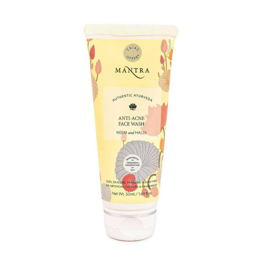 Mantra Herbal Neem and Haldi Anti-Acne Face Wash - Grab2buy
