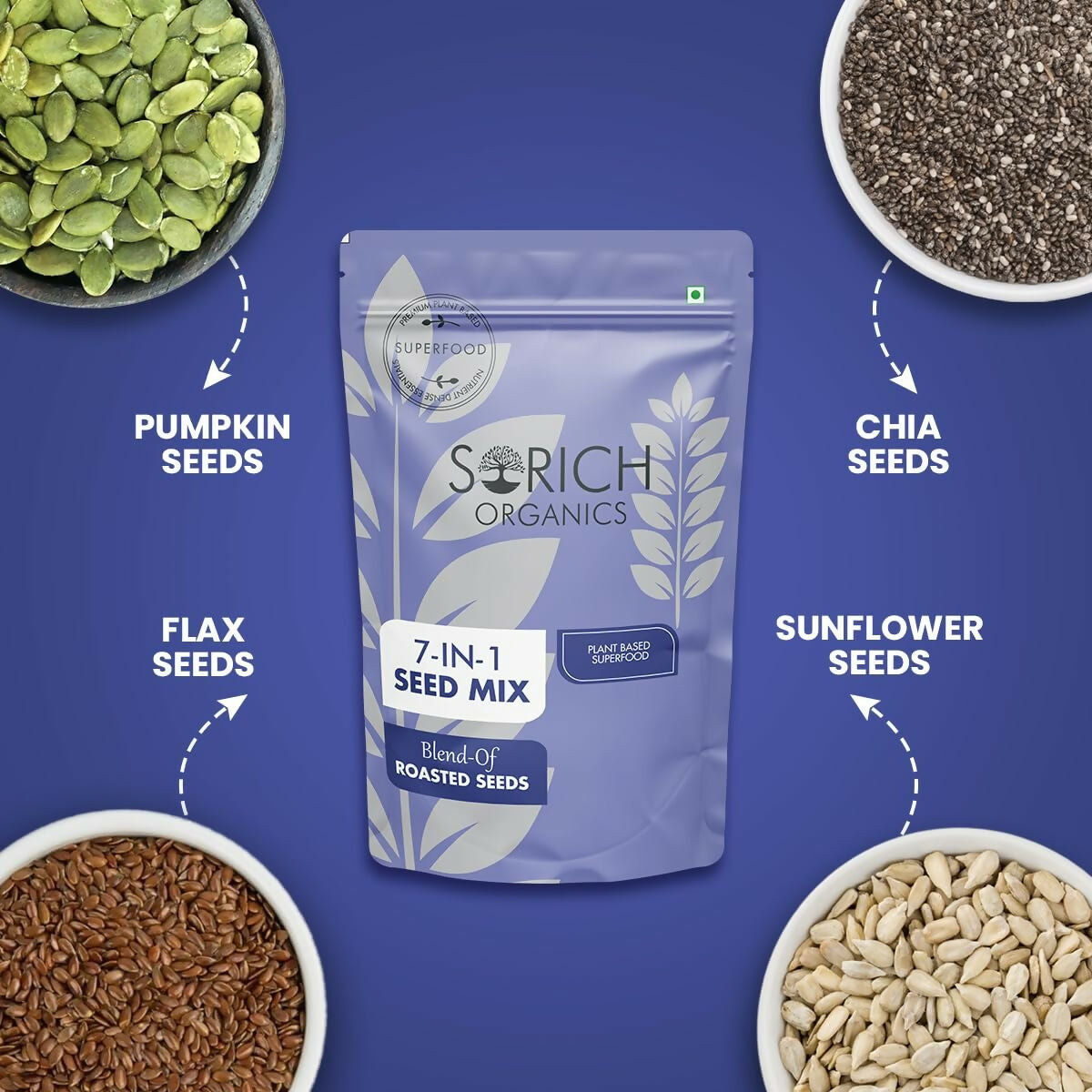 Sorich Organics 7 in one seeds mix - Grab2buy