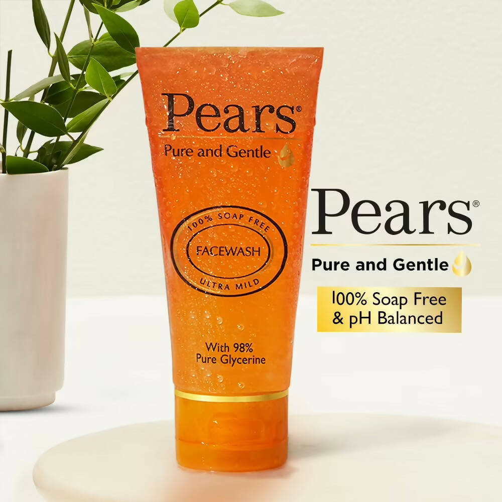 Pears Pure and Gentle Daily Cleansing Facewash - Mild Cleanser - Grab2buy