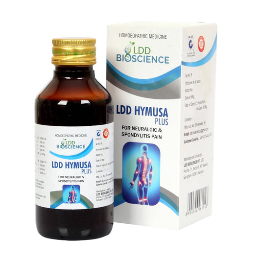 LDD Bioscience Homeopathy Hymusa Plus Syrup – Homeopathic Immunity & General Wellness Tonic