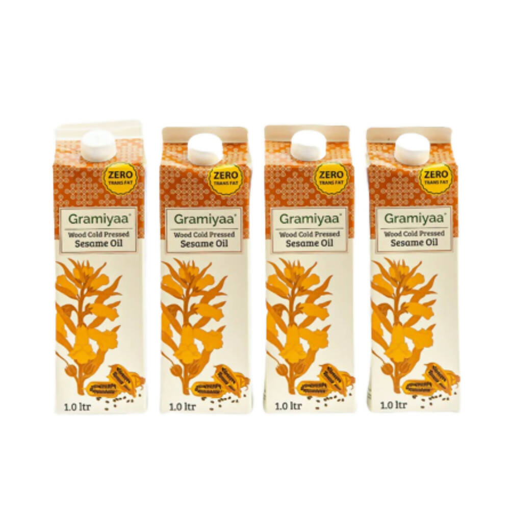 Gramiyaa Wood Cold Pressed Sesame Oil - Grab2buy
